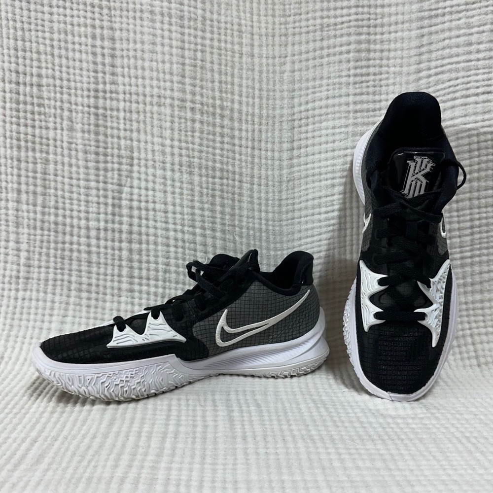 Size 8 - Nike Kyrie 4 Low TB Black White 2021